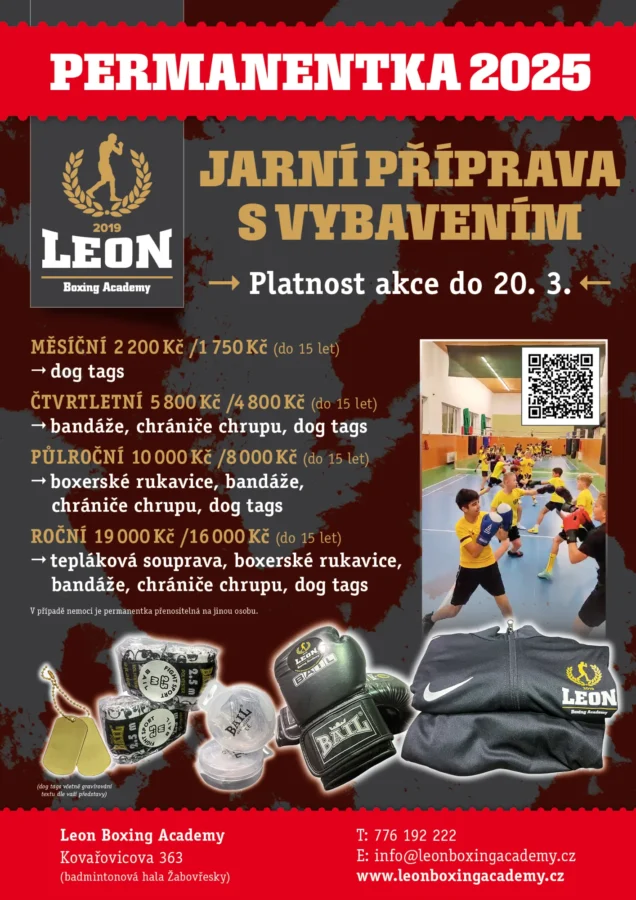 Jarní akce – permanentka 2025