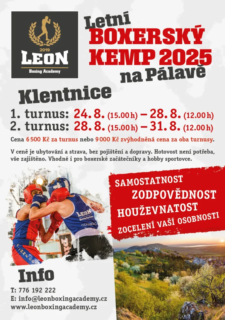 Letní boxerský kemp 2025