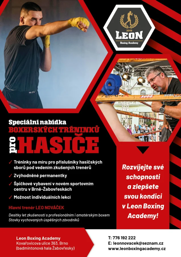 Boxerské tréninky pro hasiče 2025