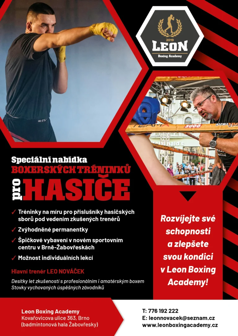 Boxerské tréninky pro hasiče 2025