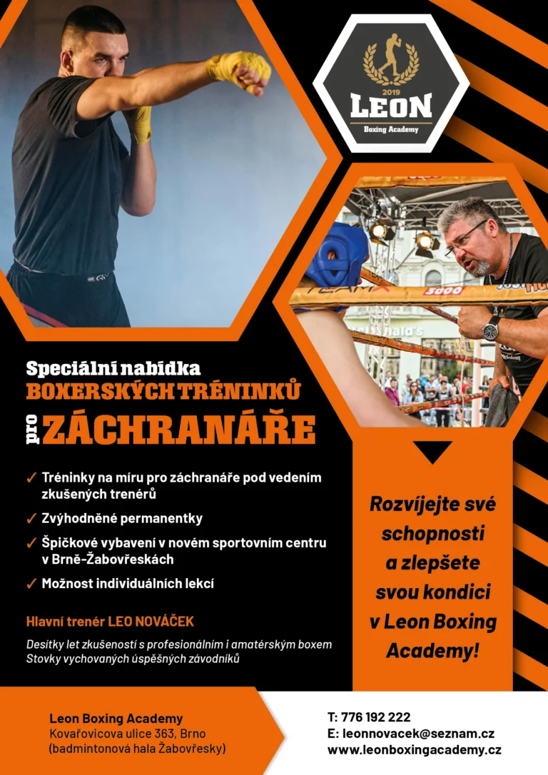 Boxerské tréninky pro záchranáře 2025