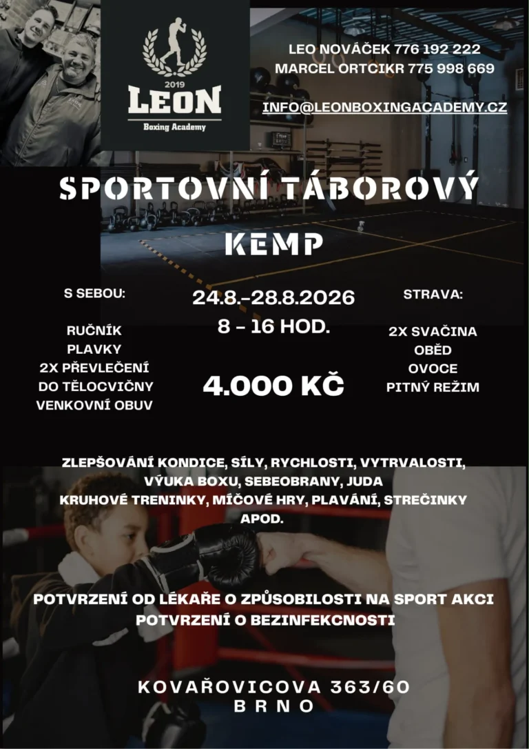 Sportovní táborový kemp 2026